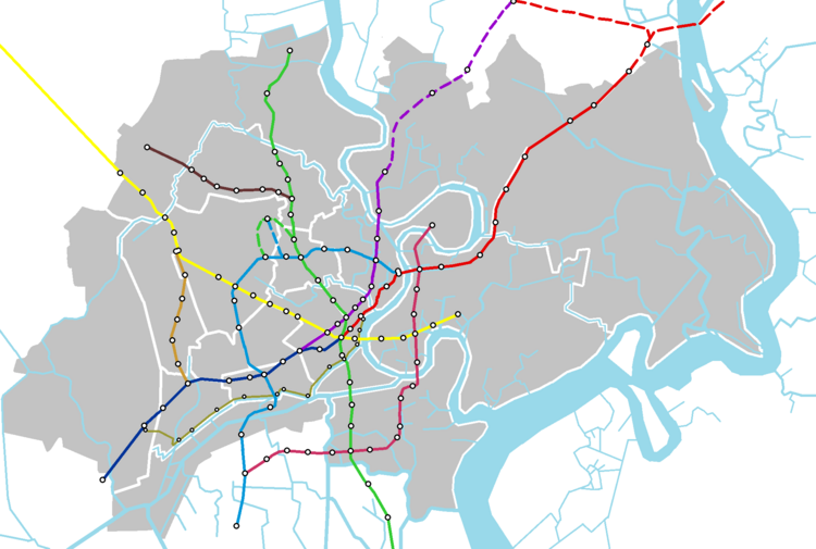 tuyến metro nối trung tâm TP.HCM với Cần Giờ v2