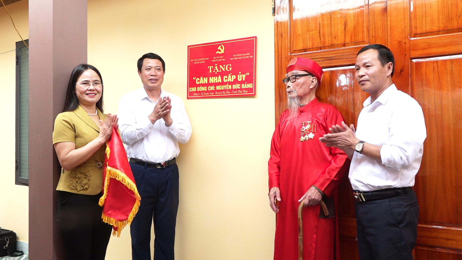 Khánh thành căn nhà cấp ủy t1-vhhnews