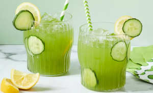 Làm sáng da với nước chanh và dưa chuột