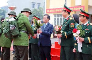 lễ giao, nhận quân